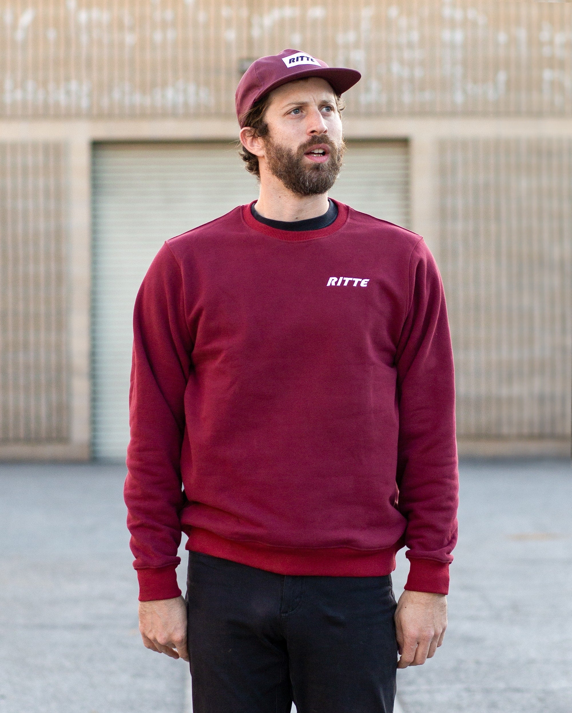 Ritte Crewneck Sweatshirt - XS / Red