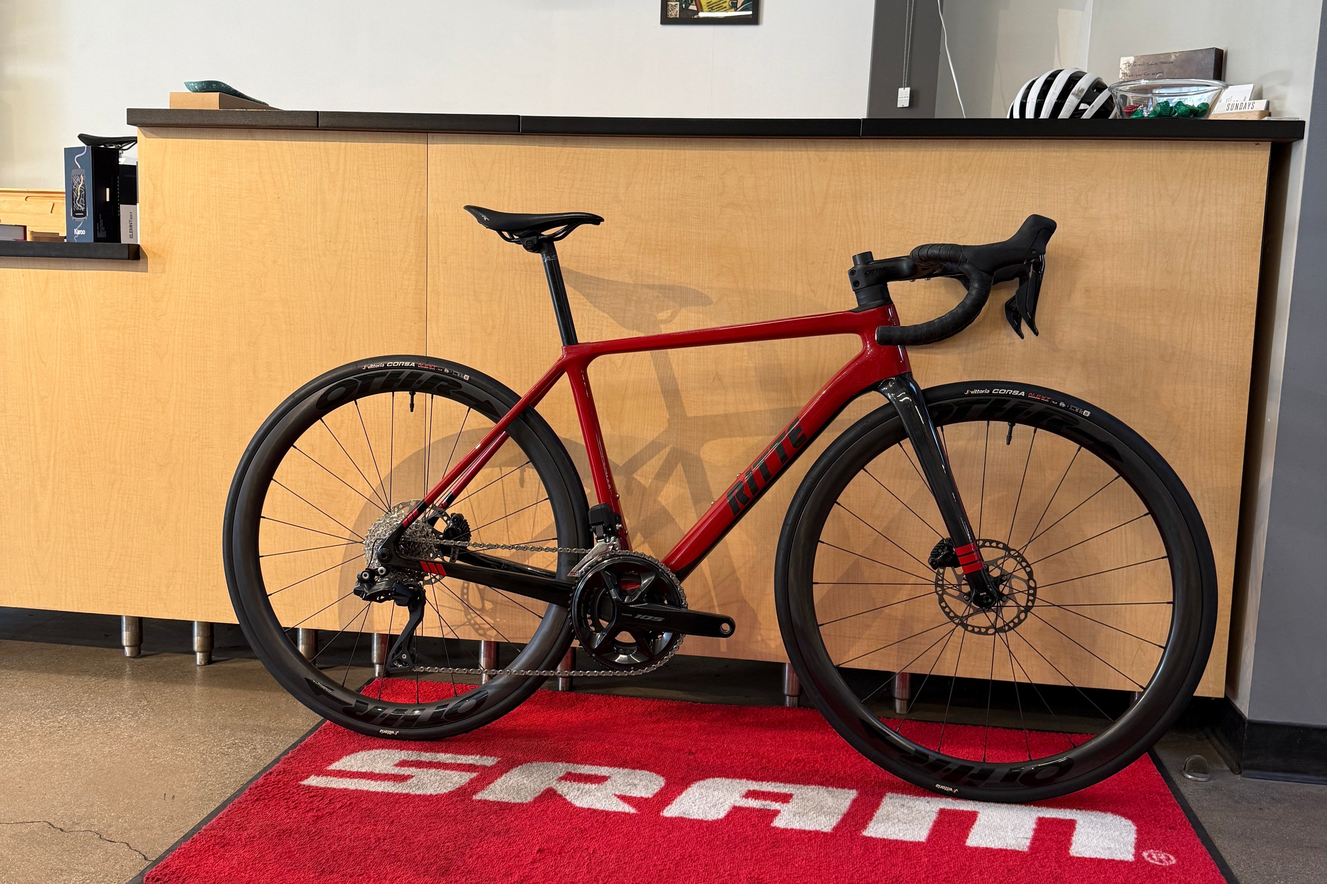 Rosso Red Esprit Demo Bike (Small) - frame